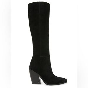 Sam Edelman Annabel Boot, black suede, 9